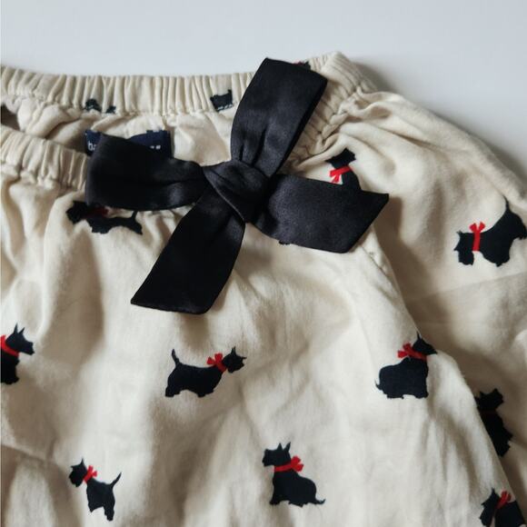 BabyGap Cream Scottie Dog Dress | Baby Girl Size 12–18 Months | 100% Cotton - Picture 5 of 8